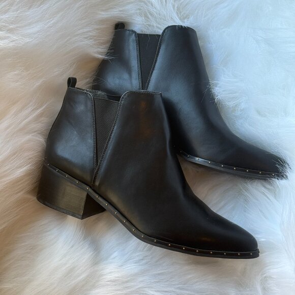 Bar III Gabby Ankle Booties Black - Size 10 - Picture 2 of 8